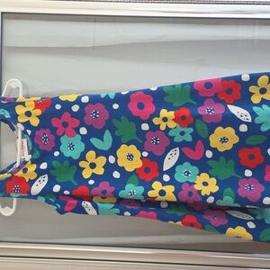 Hanna Andersson Blue Floral Kids Dress